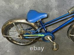 Vintage Schwinn Pixie Kid's Bicycle ORIGINAL 1983 Bike 16 Chrome Shines