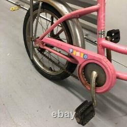 Vintage Schwinn Pixie Pink 16 Bicycle Old School BMX Stingray Fair Lady Tiger