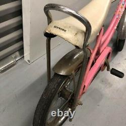 Vintage Schwinn Pixie Pink 16 Bicycle Old School BMX Stingray Fair Lady Tiger