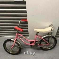 Vintage Schwinn Pixie Pink 16 Bicycle Old School BMX Stingray Fair Lady Tiger