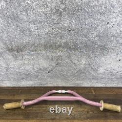 Vintage Schwinn Predator Freeform BMX Handlebar Pink 1987 Freestyle Grip BMX Bar