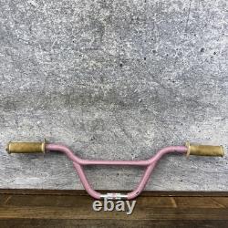 Vintage Schwinn Predator Freeform BMX Handlebar Pink 1987 Freestyle Grip BMX Bar