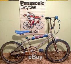 Vintage Schwinn Predator Nighthawk Freestyle Bmx Bike Rare 1985 Chrome 20 OG
