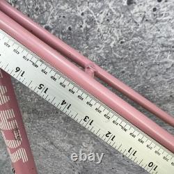 Vintage Schwinn Prelude Frame 54cm Pink Columbus Lugged Chromoly Road 700c 126mm