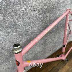 Vintage Schwinn Prelude Frame 54cm Pink Columbus Lugged Chromoly Road 700c 126mm