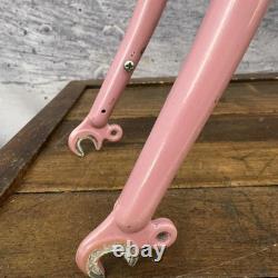 Vintage Schwinn Prelude Frame 54cm Pink Columbus Lugged Chromoly Road 700c 126mm