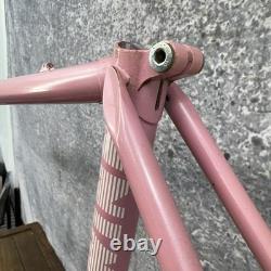 Vintage Schwinn Prelude Frame 54cm Pink Columbus Lugged Chromoly Road 700c 126mm