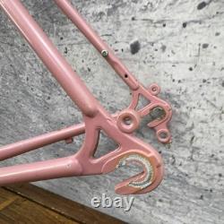 Vintage Schwinn Prelude Frame 54cm Pink Columbus Lugged Chromoly Road 700c 126mm