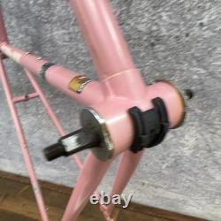 Vintage Schwinn Prelude Frame 54cm Pink Columbus Lugged Chromoly Road 700c 126mm