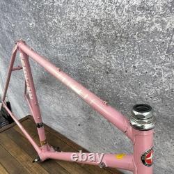 Vintage Schwinn Prelude Frame 54cm Pink Columbus Lugged Chromoly Road 700c 126mm