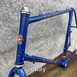 Vintage Schwinn Probe MTB Frame 23in Blue 4130 Steel USA 26in 130mm Cafe Tall