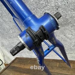 Vintage Schwinn Probe MTB Frame 23in Blue 4130 Steel USA 26in 130mm Cafe Tall
