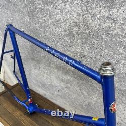 Vintage Schwinn Probe MTB Frame 23in Blue 4130 Steel USA 26in 130mm Cafe Tall