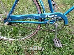 Vintage Schwinn Racer 26 inch 3 Speed Mens Bicycle Chicago Made October 1967