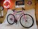 Vintage Schwinn Racer Mens Road Cruiser Bike Pink Collegiate Speedster 1-speed