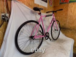 Vintage Schwinn Racer Mens Road Cruiser Bike Pink Collegiate Speedster 1-speed