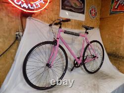 Vintage Schwinn Racer Mens Road Cruiser Bike Pink Collegiate Speedster 1-speed