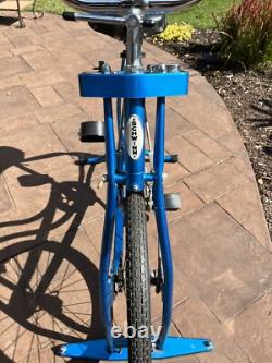 Vintage Schwinn Rare Cobalt Blue Exerciser Bicycle