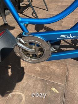 Vintage Schwinn Rare Cobalt Blue Exerciser Bicycle