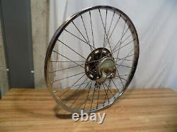 Vintage Schwinn Rear Drum Brake S7 Bike Wheel Tandem Krate Stingray 5-speed 26