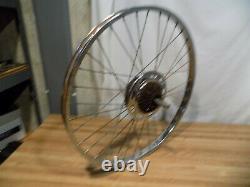 Vintage Schwinn Rear Drum Brake S7 Bike Wheel Tandem Krate Stingray 5-speed 26