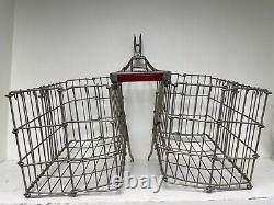 Vintage Schwinn Rear Twin Basket Bicycle Rack