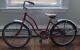 Vintage Schwinn Red Bantam Girls 20 In. Tires Bike Bicycle Very Nice