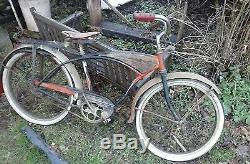 Vintage Schwinn Red Phantom Bicycle