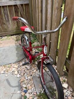 Vintage Schwinn Red Pixie Bicycle