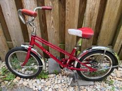 Vintage Schwinn Red Pixie Bicycle