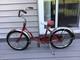 Vintage Schwinn Red Pixie Bicycle Original 46 X 29