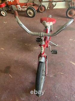 Vintage Schwinn Red Pixie Bicycle Original 46 x 29
