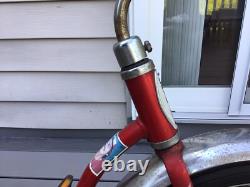 Vintage Schwinn Red Pixie Bicycle Original 46 x 29