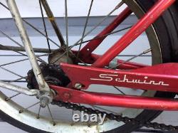 Vintage Schwinn Red Pixie Bicycle Original 46 x 29