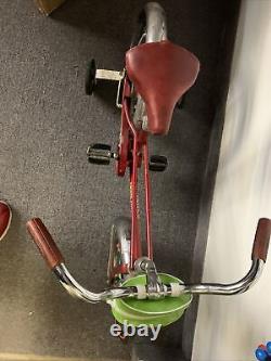 Vintage Schwinn Red Pixie Bicycle Original Training Wheels Super Nice Look