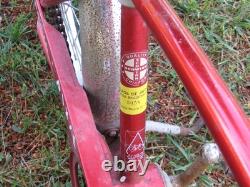 Vintage Schwinn Red Pixie Kids Bike Bicycle Original needs tires