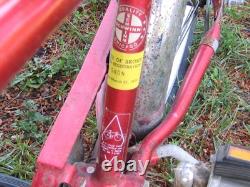 Vintage Schwinn Red Pixie Kids Bike Bicycle Original needs tires