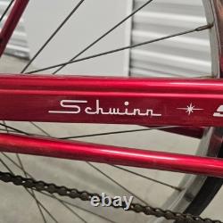 Vintage Schwinn Red Speedster Bike