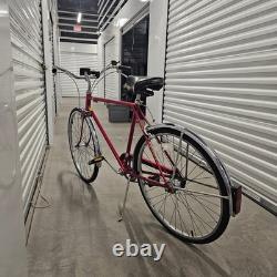 Vintage Schwinn Red Speedster Bike