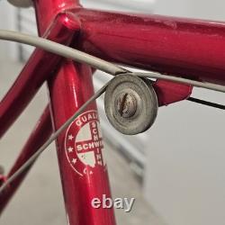 Vintage Schwinn Red Speedster Bike