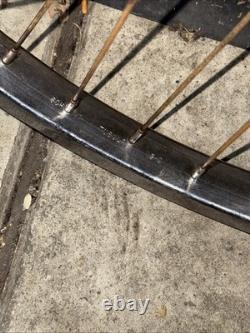 Vintage Schwinn S-2 26 105g Spokes Chrome Wheel Set Wasp Phantom Dx Hornet