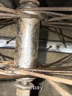 Vintage Schwinn S-2 26 105g Spokes Chrome Wheel Set Wasp Phantom Dx Hornet