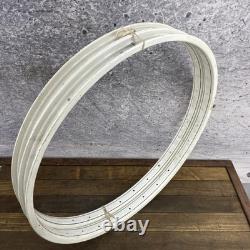 Vintage Schwinn S7 24 1 3/4 Tubular Bicycle Rims White 24 NOS MIddleweight Hoop