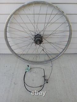 Vintage Schwinn S7 26 Wheel Rim With Sturmey Archer Three Speed Hub TESTED