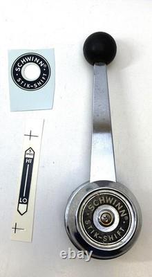 Vintage Schwinn STING-RAY bicycle 5 speed STIK-SHIFTER 1966 with new decals