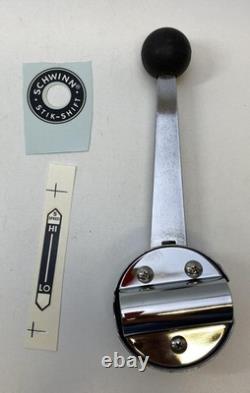 Vintage Schwinn STING-RAY bicycle 5 speed STIK-SHIFTER 1966 with new decals