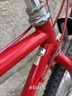 Vintage Schwinn Sierra 1980s 26 Araya Rims Sealed Hubs Red 4130 Chromoly Rare