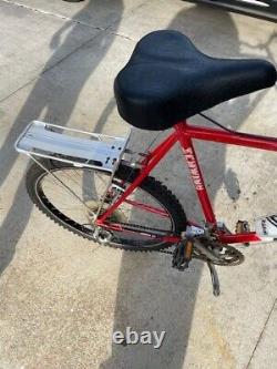 Vintage Schwinn Sierra 4130 Chrome-Moly Men's Bike with origional bike cargorack
