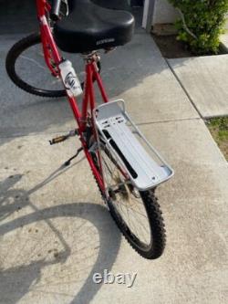Vintage Schwinn Sierra 4130 Chrome-Moly Men's Bike with origional bike cargorack