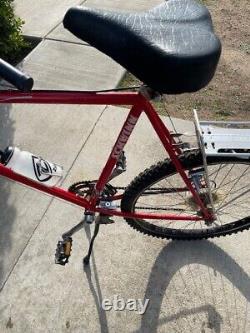 Vintage Schwinn Sierra 4130 Chrome-Moly Men's Bike with origional bike cargorack